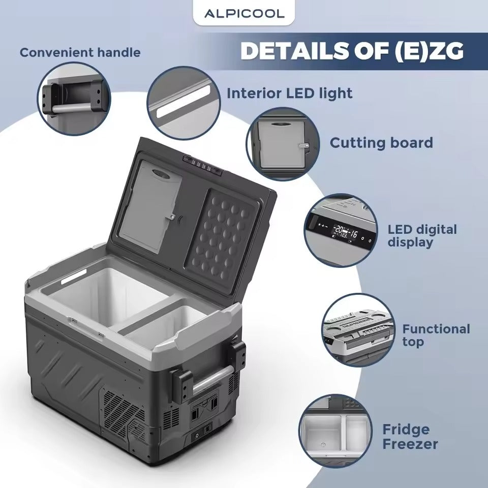 Kemsite Alpicool ZG41 Portable Car/Home Refrigerator