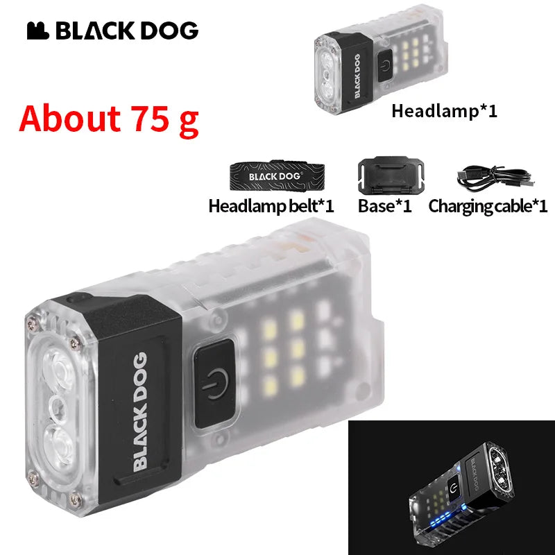 Blackdog Night Key Multifunctional Pocket Flashlight 400 Lumens