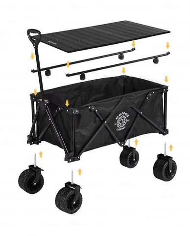 Blackdog Four-way Folding Cart 150L