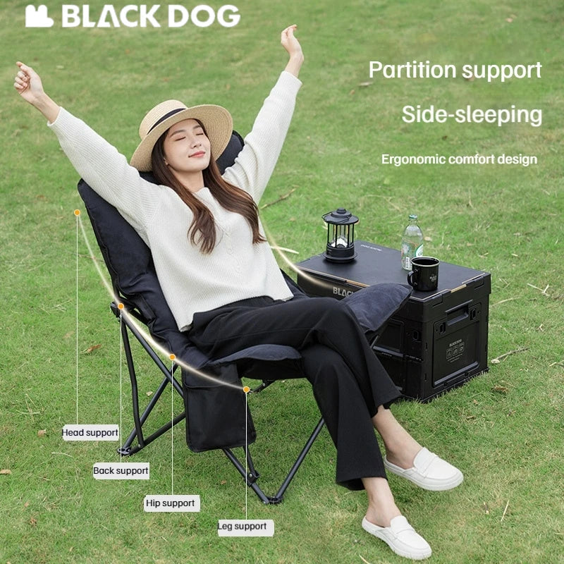 Blackdog Floating Moon UC Adjustable Folding Lounge Chair w/ Cotton