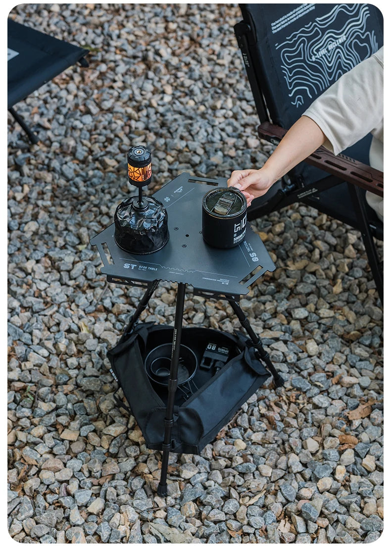 ShineTrip Hexagonal Tactical Side Table