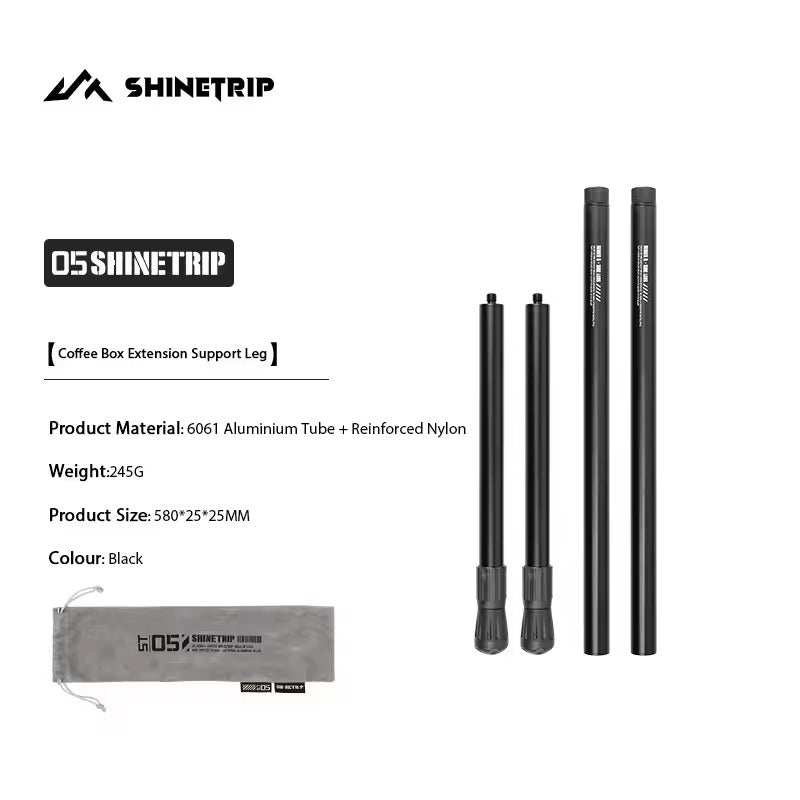 ShineTrip Large Coffee Box Alloy and Accessories