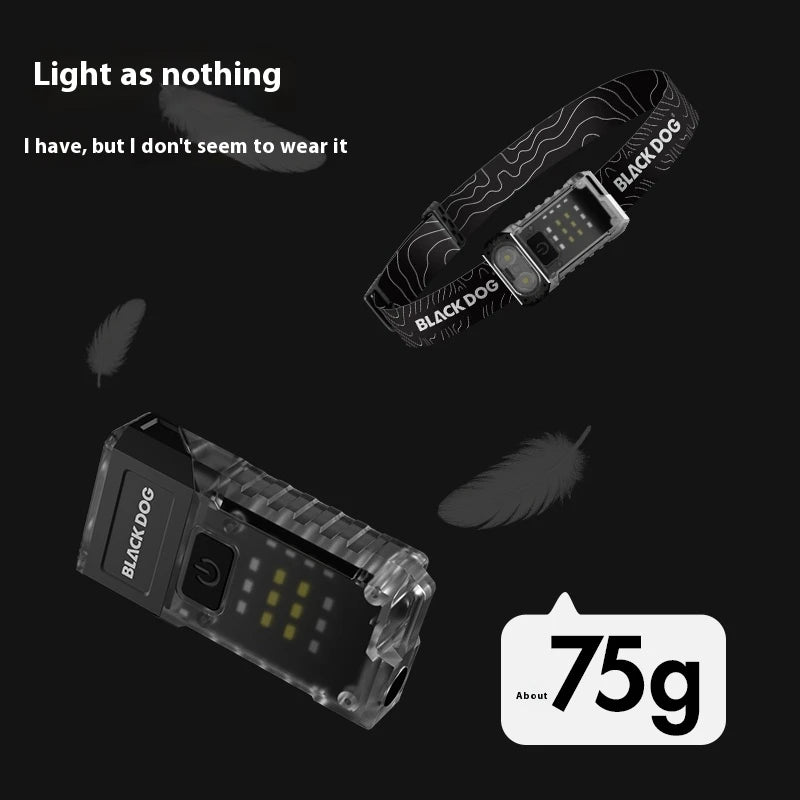Blackdog Night Key Multifunctional Pocket Flashlight 400 Lumens