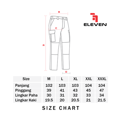 Eleven Celana Panjang Gravel