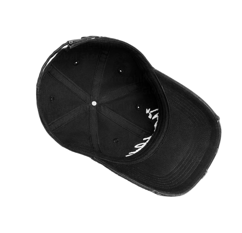 Blackdog Edgy Embroidered Baseball Cap