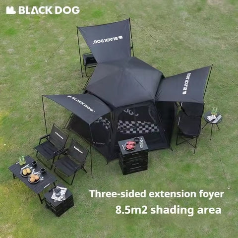 Blackdog Six Dome-Six Angle Automatic Tent