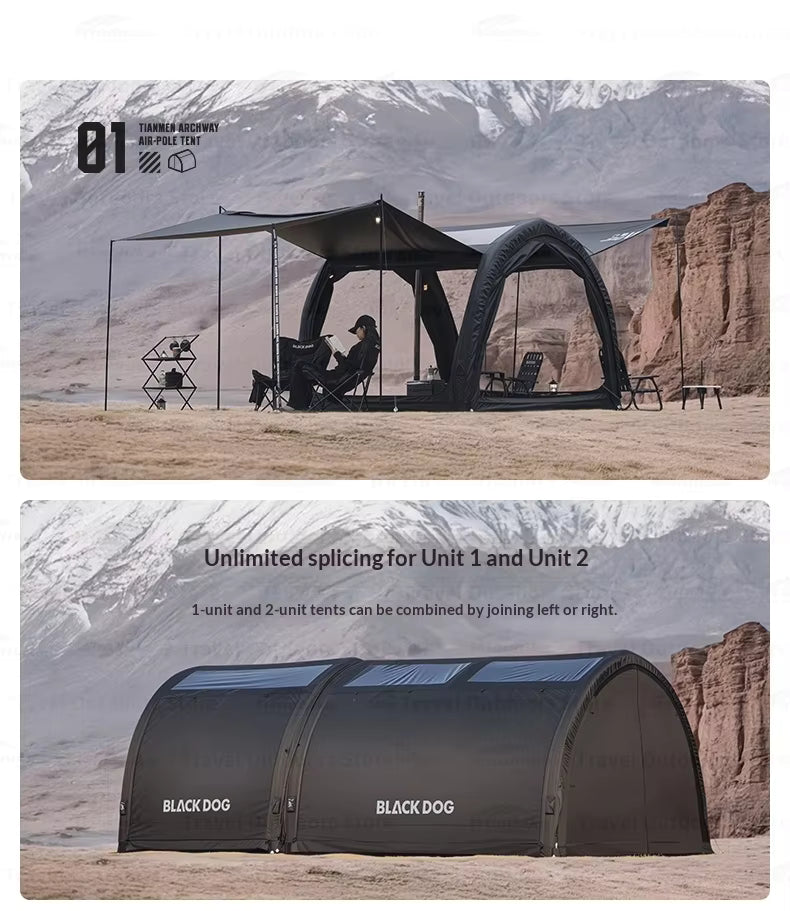 Blackdog TIANMEN Combined Inflatable Tunnel Tent