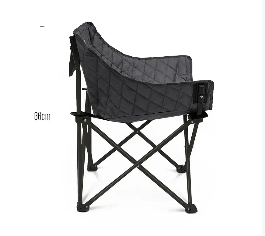 KZM Vista Chair Charcoal