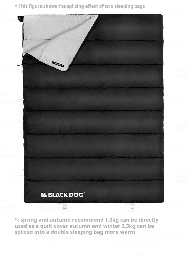 Blackdog Envelope Sleeping Bag Double