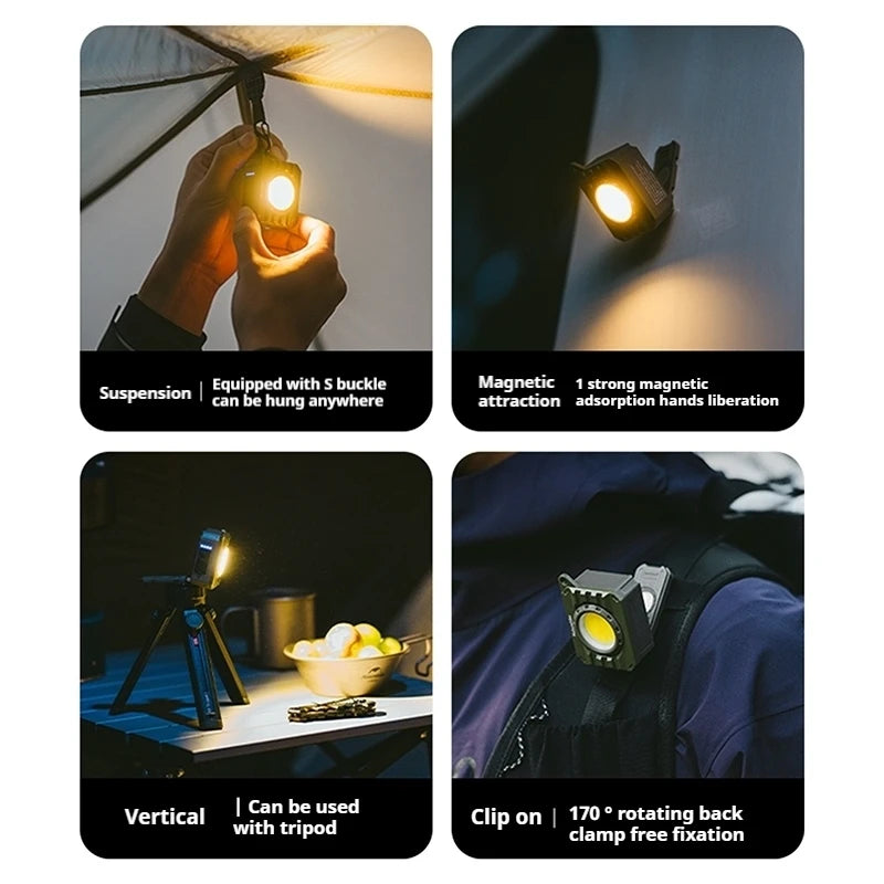 Naturehike Camping Light Glow Multi-function Mini Backpack Lamp 500 Lumens