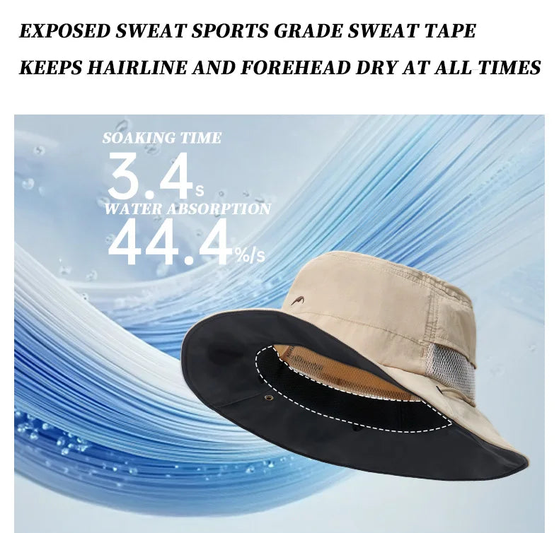 Naturehike Full Protective Big Brimmed Fisherman's Hat