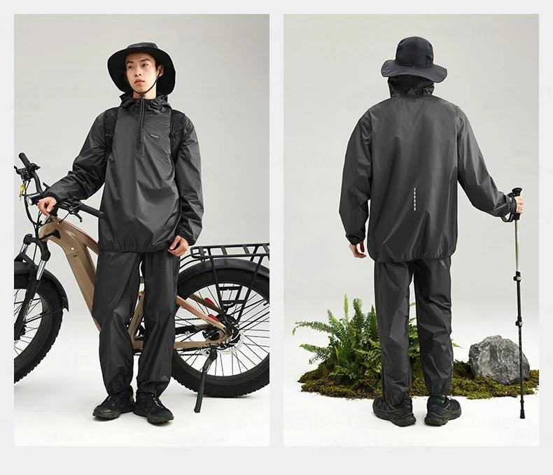 Naturehike Split Raincoat Black