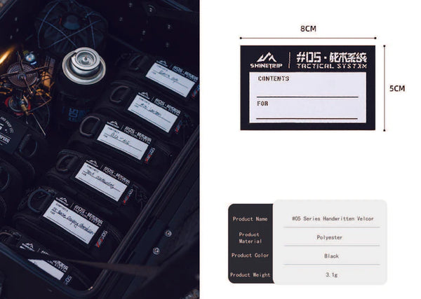 ShineTrip Handwriting Velcro Set A505-T00Z