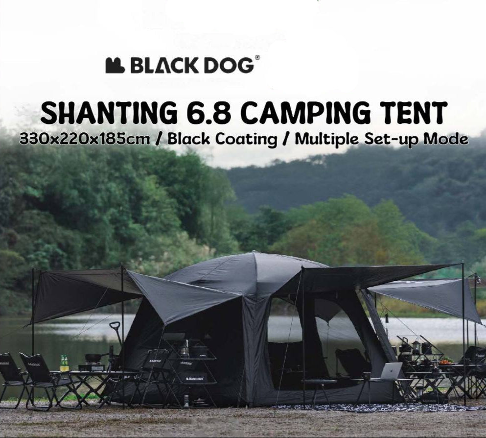 Blackdog Shan Ting 6.8 Quick Opening Tent w/ Extended Canopy