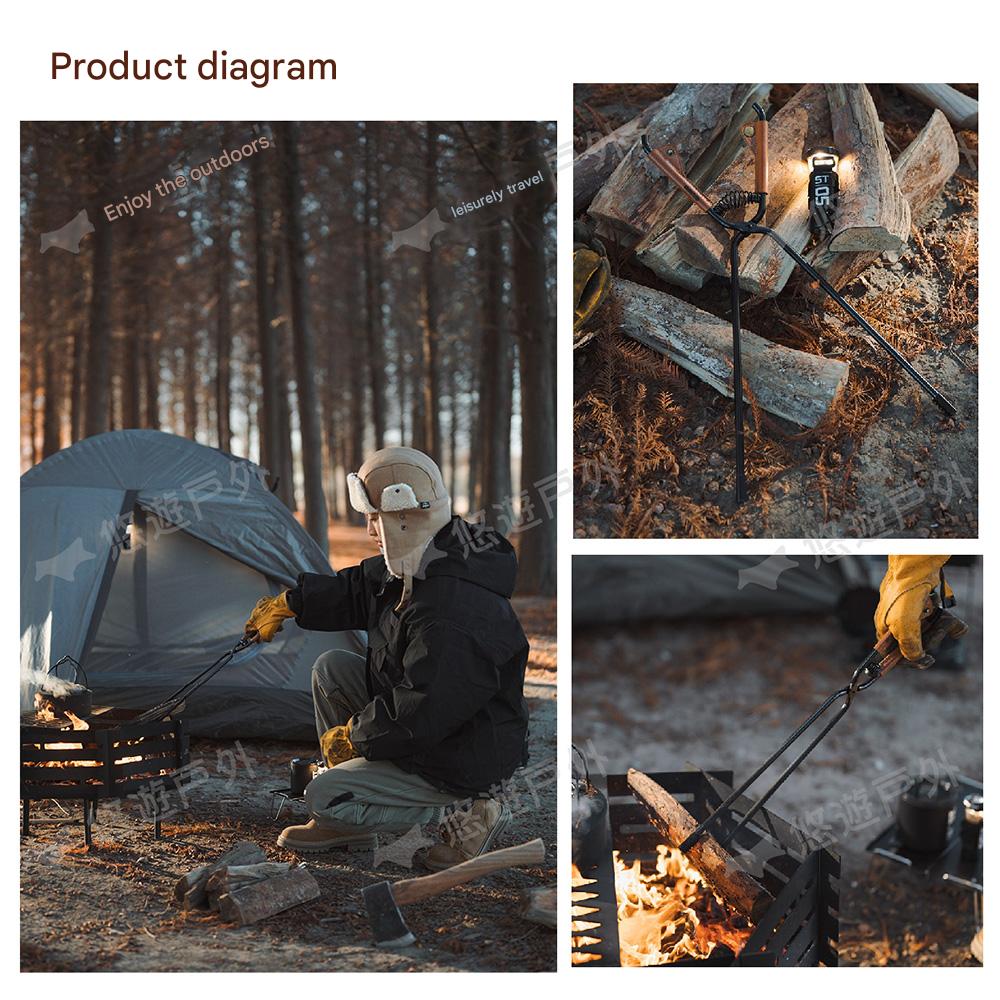 ShineTrip-05 Series Fire Tongs Set 55CM