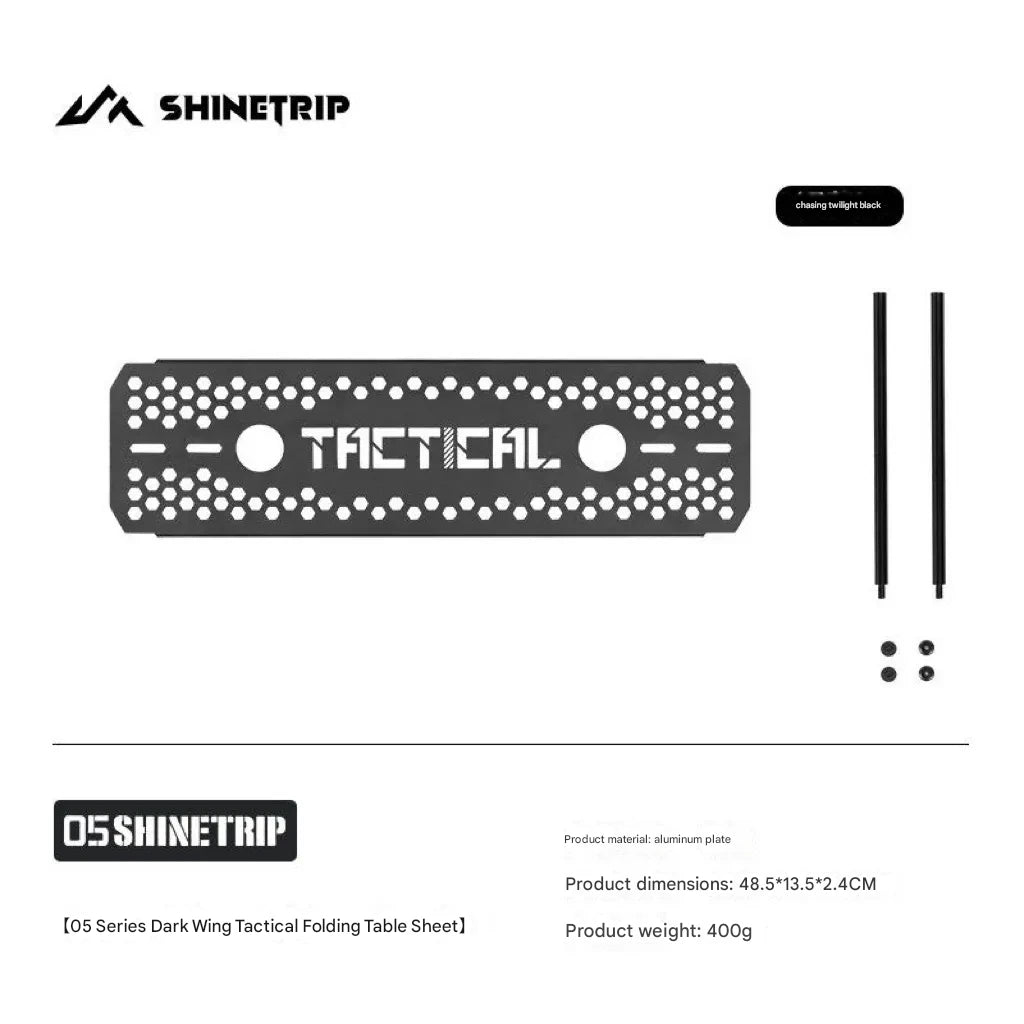 ShineTrip Darkwing Tactical Folding Table w/ Accessories
