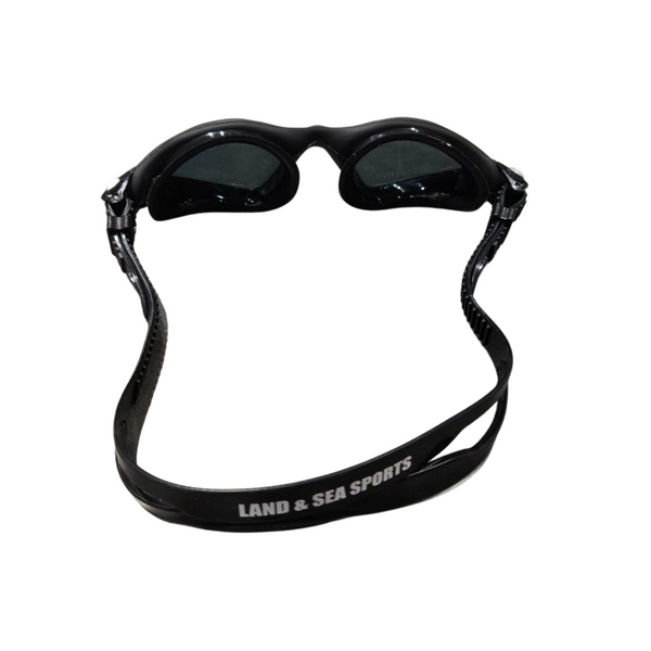 Land & Sea Mens Quick-Fit Silicone Goggles Black