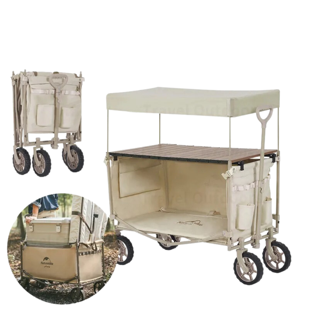 Naturehike TC07 Multifunctional Folding Trolley 146L