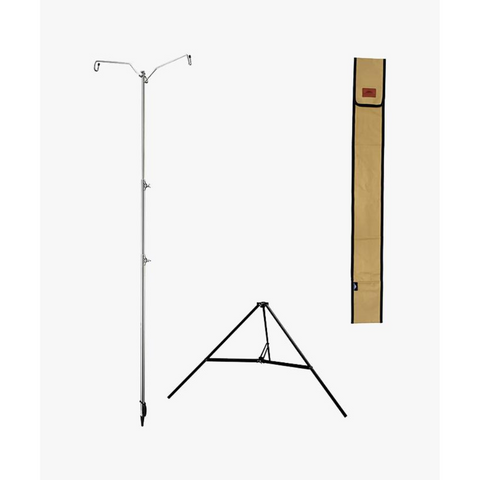 Campingmoon Steel Lantern Pile Driver with Tripod Stand