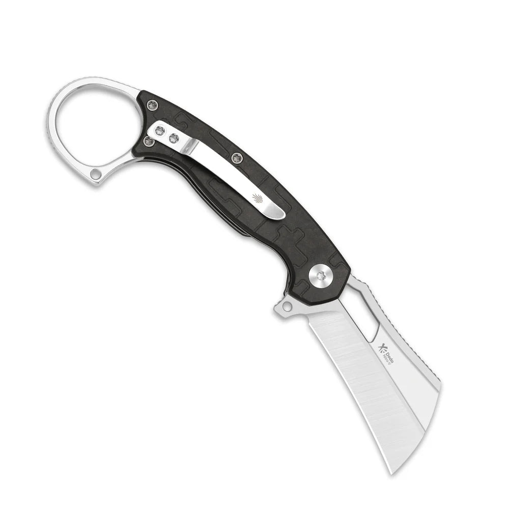 KIZER Dodo Nitro-V Blade Satin + Brushed Handle Liner Lock 2.19"