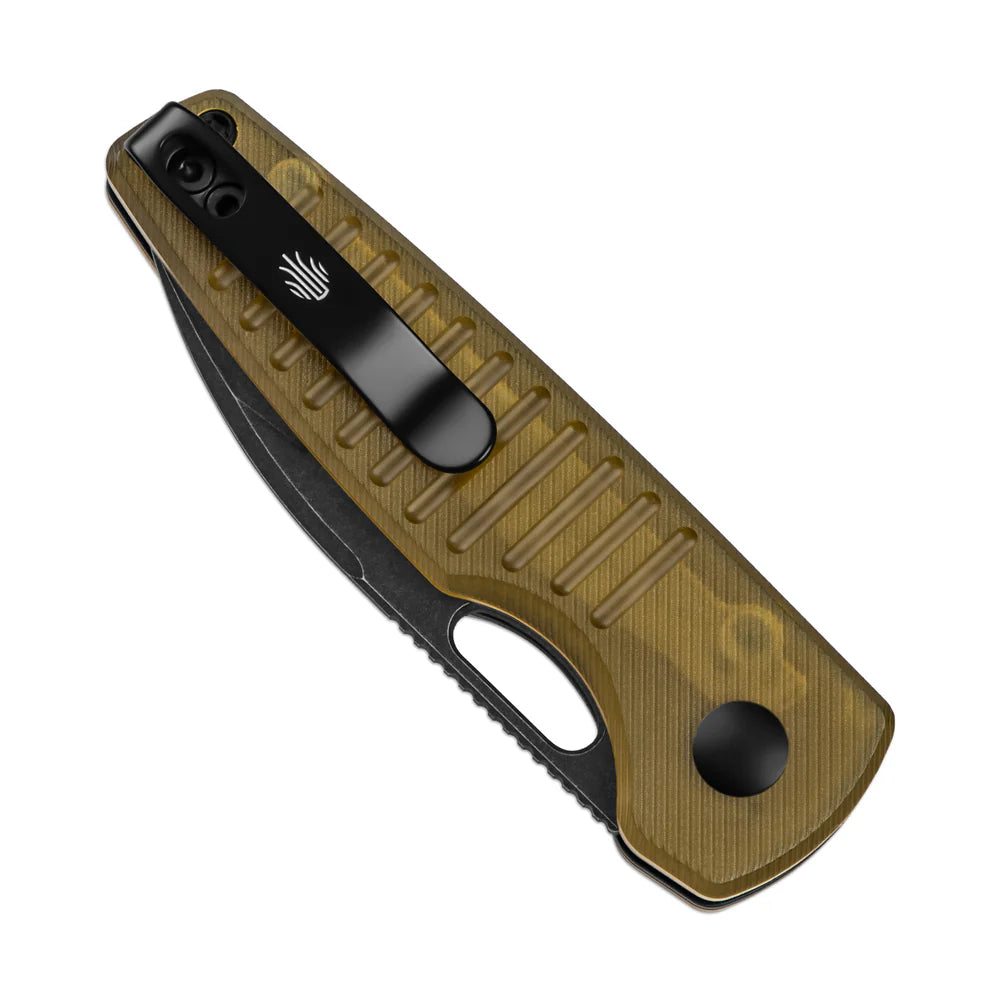 KIZER Parakeet Nitro-V Blade Pei Handle Button Liner Lock 2.46"