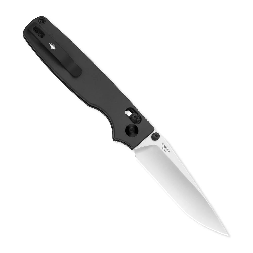 KIZER Original 2 14C28N Blade Satin Aluminum Clutch Lock 3.17"