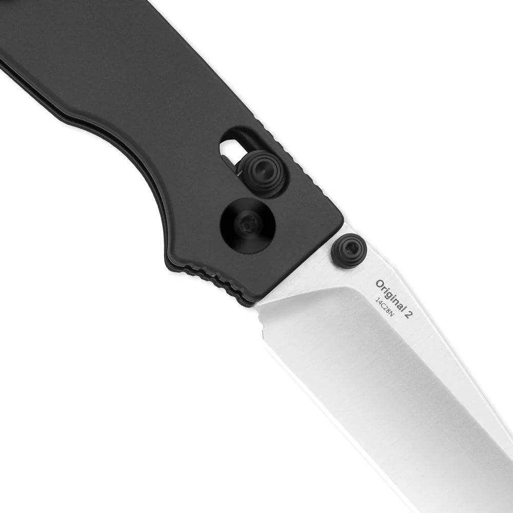 KIZER Original 2 14C28N Blade Satin Aluminum Clutch Lock 3.17"