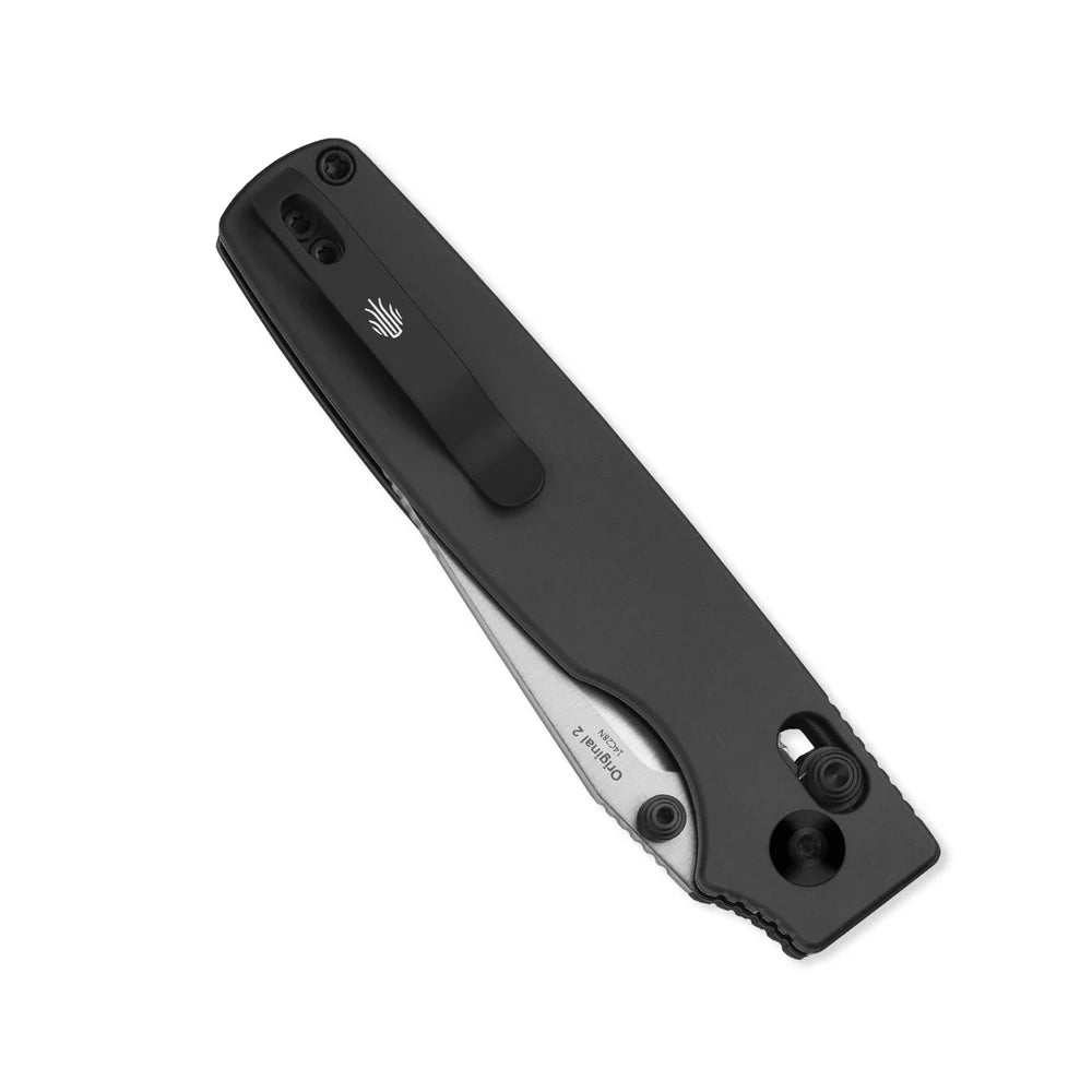 KIZER Original 2 14C28N Blade Satin Aluminum Clutch Lock 3.17"