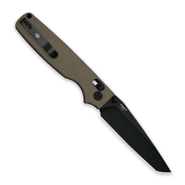 KIZER Original 2 14C28N Blade Gray Aluminum Clutch Lock 3.20"