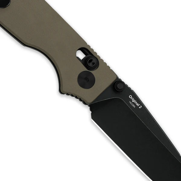 KIZER Original 2 14C28N Blade Gray Aluminum Clutch Lock 3.20"