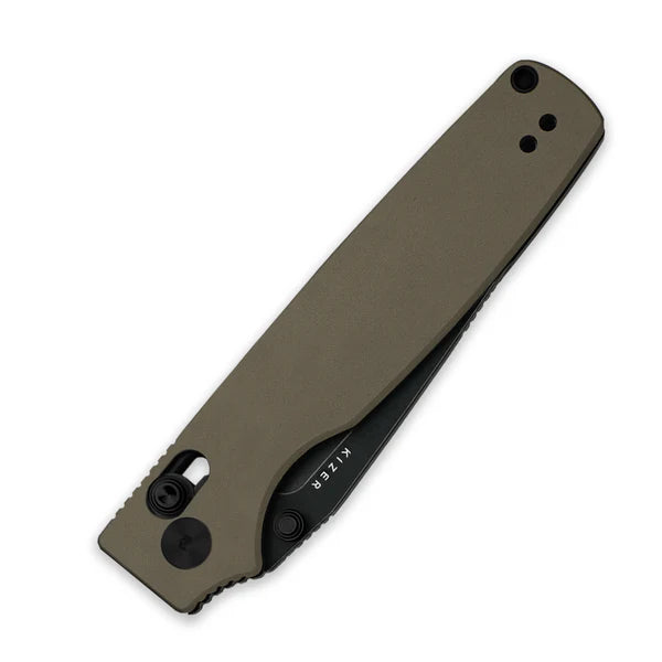 KIZER Original 2 14C28N Blade Gray Aluminum Clutch Lock 3.20"