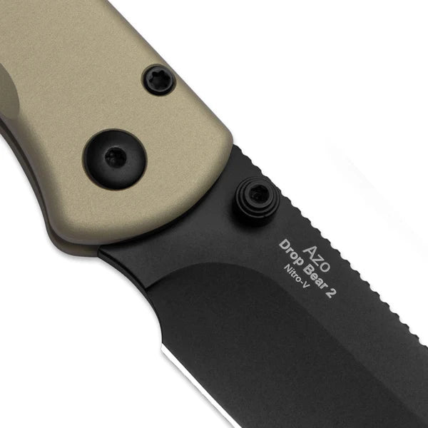KIZER Drop Bear 2 Nitro-V Aluminum Liner Lock 2.92"