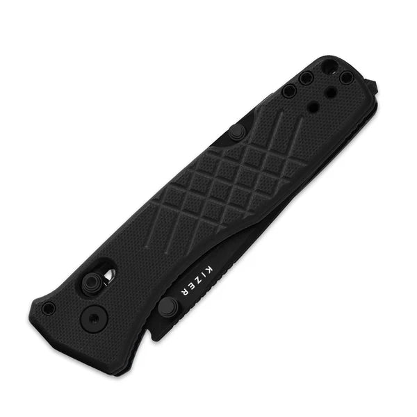 KIZER Aegis T AEB-L Blade Tanto Recue Hook & Glass Breaker 3.21"