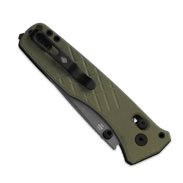 KIZER Aegis T AEB-L Blade Tanto Recue Hook & Glass Breaker 3.21"