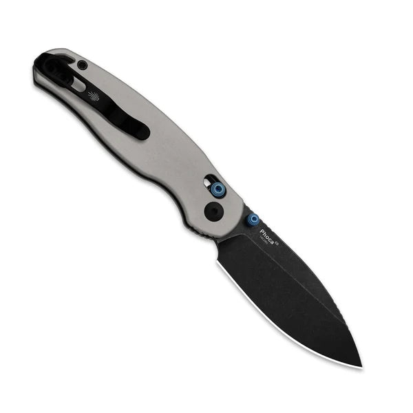 KIZER PHOCA CD 14C28N Blade Gray Aluminum Clutch Lock 2.95"