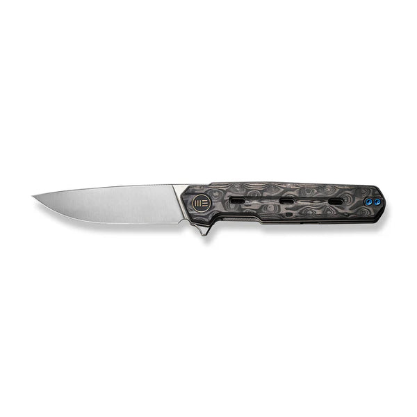 WEKNIFE Navo Flipper Knife Carbon Fiber & Titanium handle