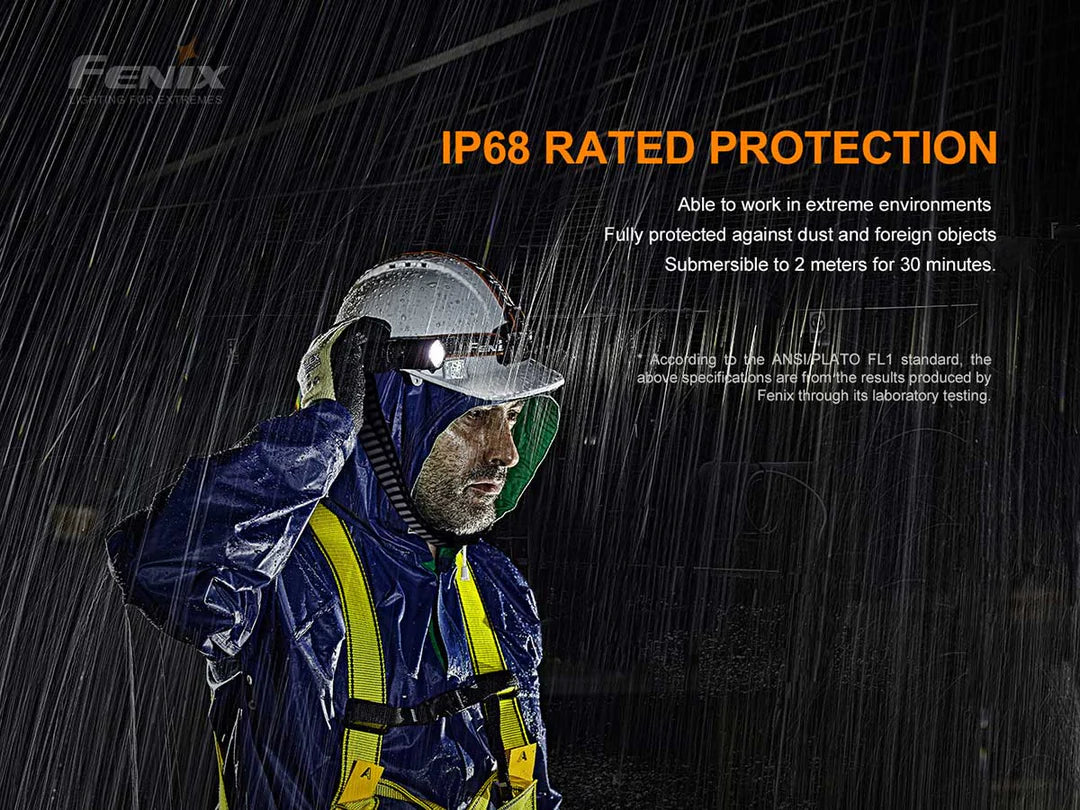 Fenix WF30RE Intrinsically Safe Explosion Proof Led Flashlight 280 Lumens