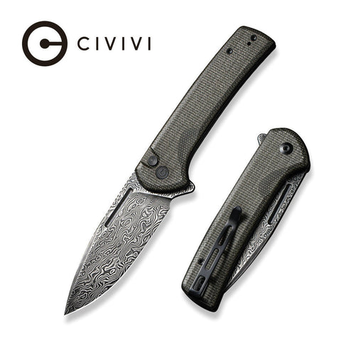 CIVIVI Conspirator Flipper & Button Lock Knife Handle