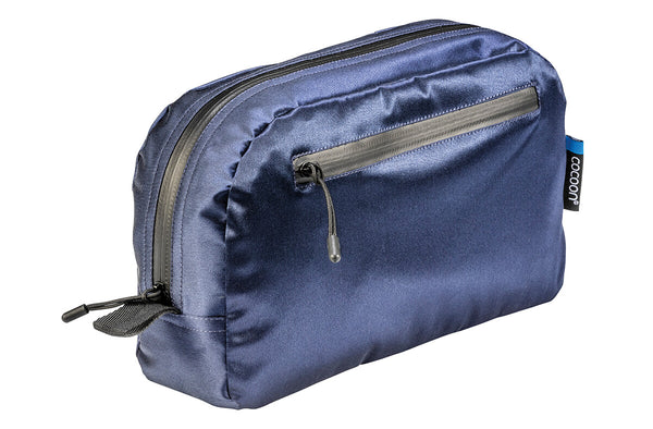 Cocoon Toiletry Bag / Silk TPU laminated silk