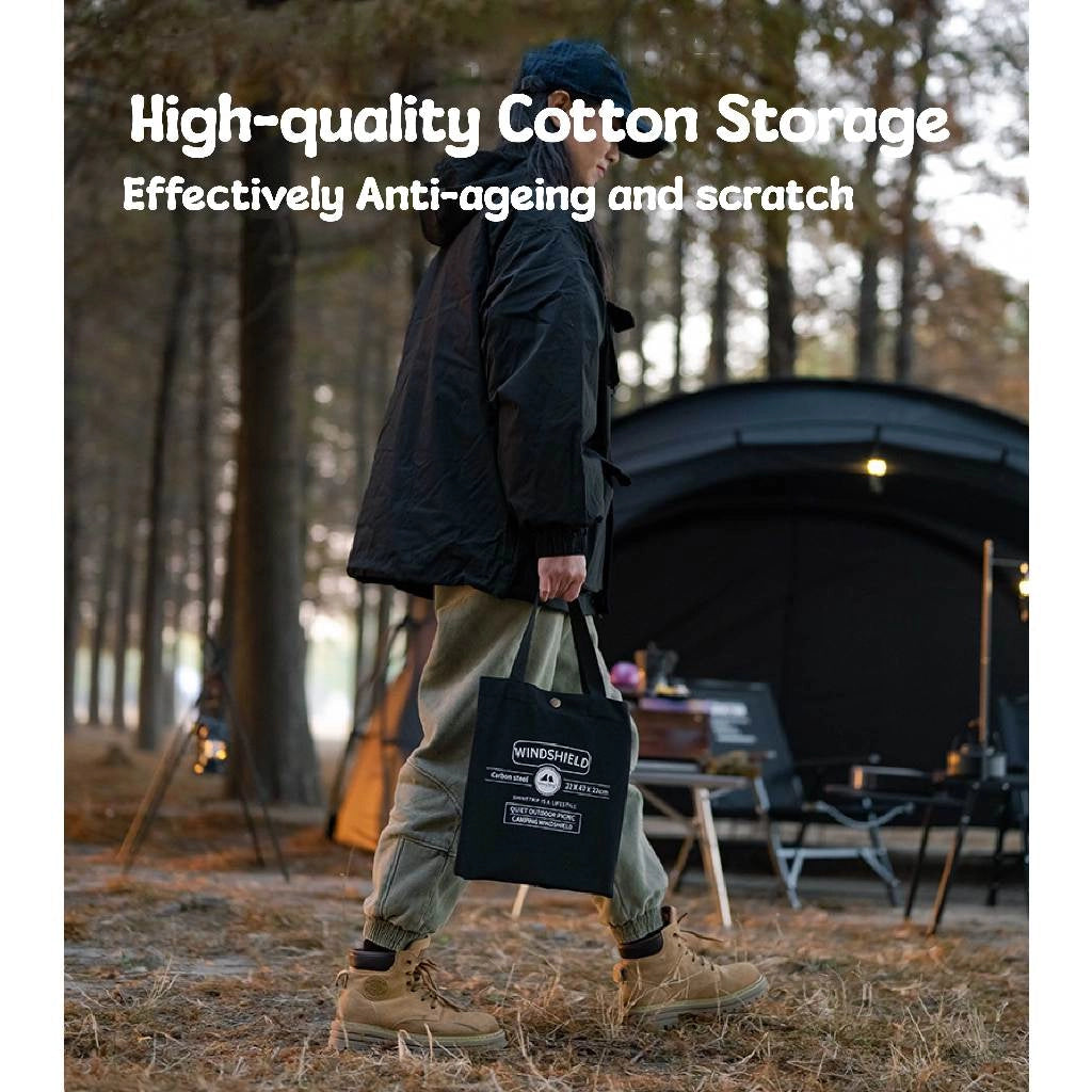 ShineTrip ChangChui Camping Windshield Black-Set