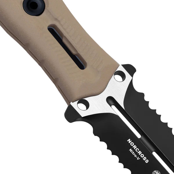 KIZER NORCROSS Nitro-V Blade G-10 Fixed Blade 4"
