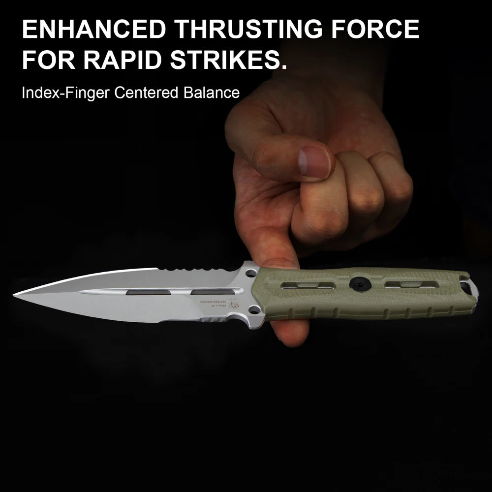 KIZER Norcross Nitro-V Blade OD G10 Handle 4.09"