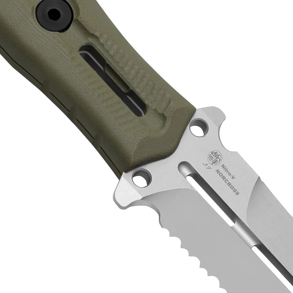 KIZER Norcross Nitro-V Blade OD G10 Handle 4.09"