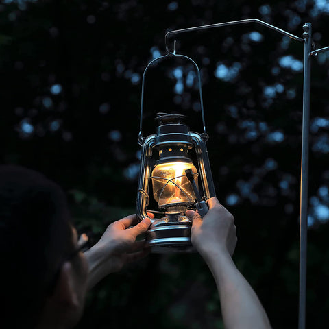 Campingmoon Lantern Pile Driver with Tripod Stand