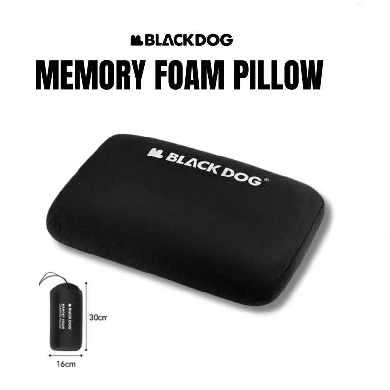 Blackdog Cloud Film Memory Cotton Camping Pillow