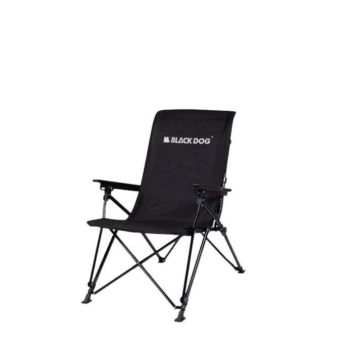 Blackdog High Back Folding Recliner Chair
