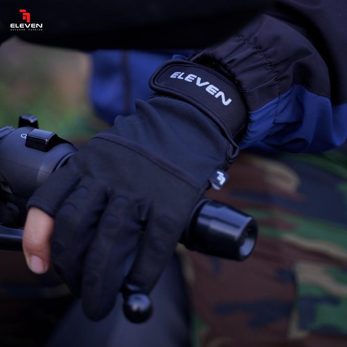 Eleven Sarung Tangan 2 Jari Lambretta Black