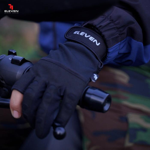 Eleven Sarung Tangan 2 Jari Lambretta Black
