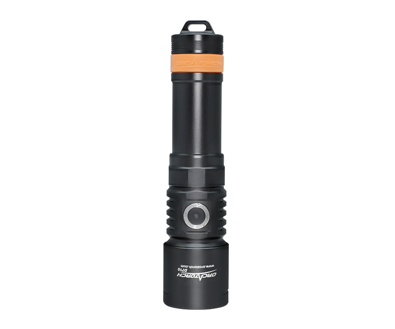 OrcaTorch D710 Dive Light Black 3000L