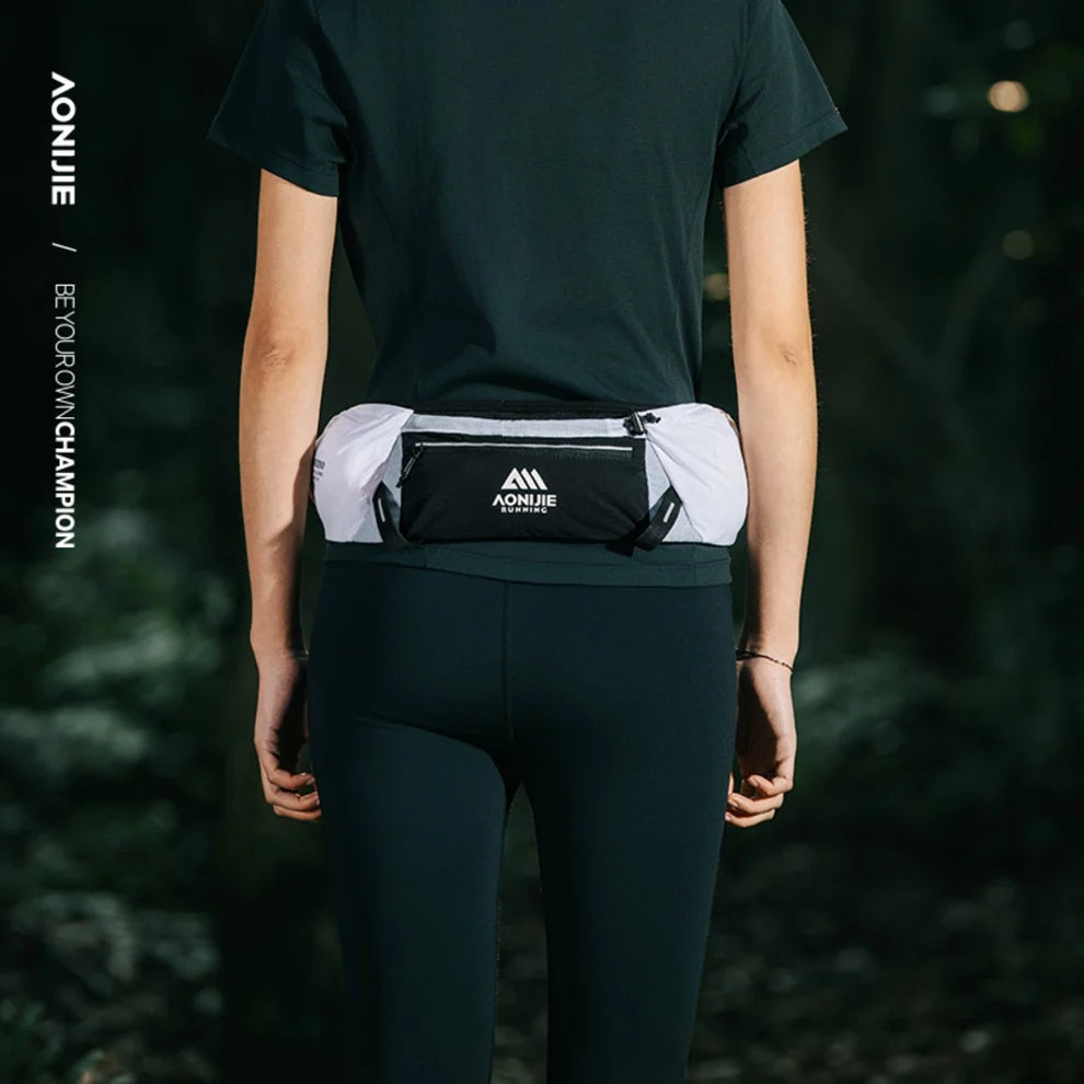 AONIJIE Running Waist Pack w/ 500ml Soft Flask-W8138